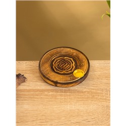 Подставка под благовония «Чакра», 10 см, дерево