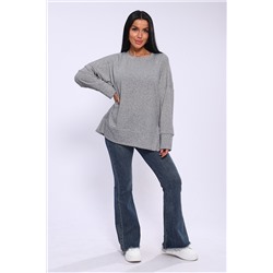 Худи женское с разрезами по бокам 003м