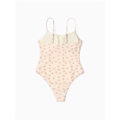 Купальник женский слитный MIST «Персики», размер S