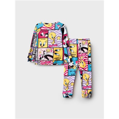 Термокомплект трикотажный для девочек: брюки, толстовка