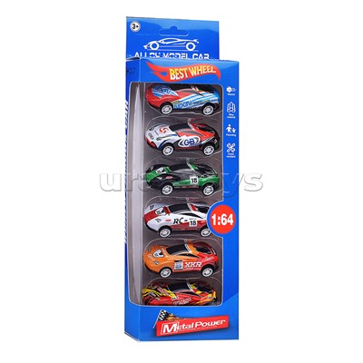 Набор машин "Гонка победителя-2" в коробке