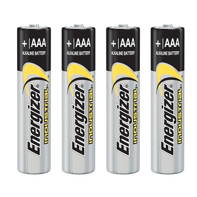 Батарейка ENERGIZER Industrial/MAX ААА 1.5V/LR03 (4 шт.) (Щелочной элемент питания)