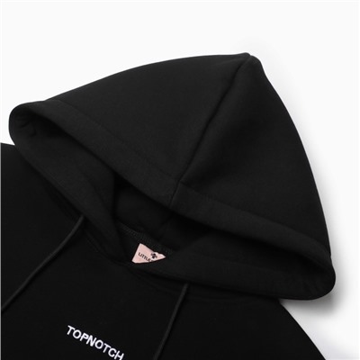 Костюм женский (толстовка, брюки) Little Secret, чёрный, размер 46 (L)