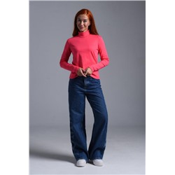 14439/5 Водолазка женская (Розовый)