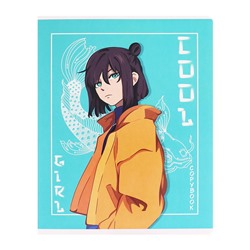 Набор тетрадей 48 листов в клетку Calligrata CoolGirl, обложка мелованный картон, 5 шт.