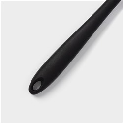 Ложка для спагетти Magistro Black, нейлон, 29×6 см, чёрная