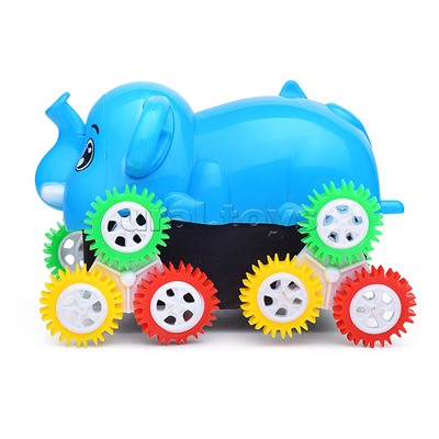 Машина "Слон" перевёртыш, на батарейках, в коробке