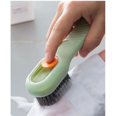 Щетка для обуви, одежды, для дома универсальная с дозатором