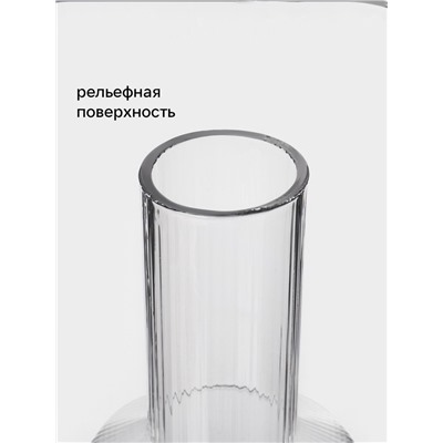 Графин Magistro «Лайн», 900 мл, 8.5×23.5 см, стекло, прозрачный