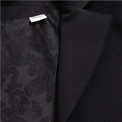 Пиджак женский MINAKU: Classic, чёрный, размер 46