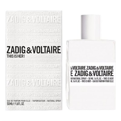 ZADIG & VOLTAIRE THIS IS HER edp (w) 50ml