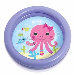 Бассейн надувной «Морские обитатели», 61 х 15 см, от 1-3 лет, цвета МИКС, 59409NP INTEX