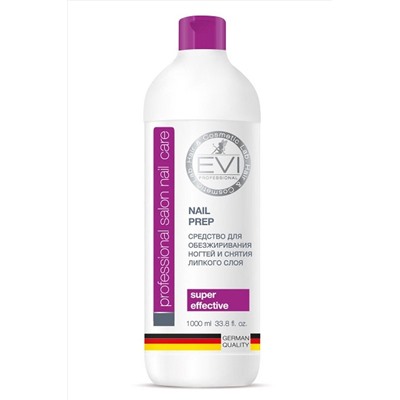 EVI professional Средство для обезжиривания ногтей и снятия липкого слоя, 1000 мл KRISTALLER, 1107893