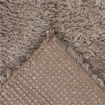 Коврик для ванной «Этель» Classic, 50×80 см, 70% хлопок, 30% полиэстер,1600 г/м², шоколадный