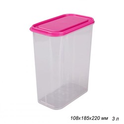 Банка для сыпучих продуктов 3,0 л Лайт / М5542 /уп 24/