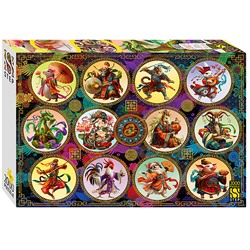 Пазлы 2000 "Китайский гороскоп"