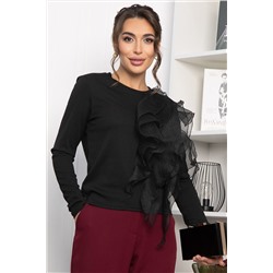 Блуза Риана (черная) Б14224-5М