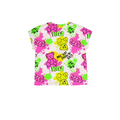 Фуфайка трикотажная для девочек (футболка)