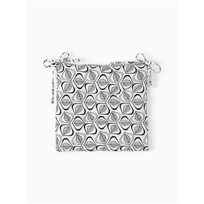 Подушка на стул «Этель» Leaves, 42×42 см