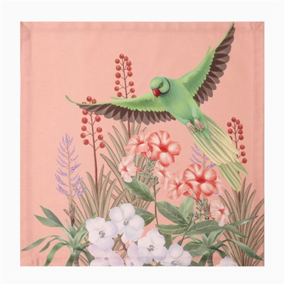 Набор салфеток «Этель» Tropical animals, 40×40 см - 4 шт., 100% хлопок., 190 г/м²