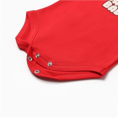 Боди детское «Крошка Я» Santa baby, рост 62-68 см