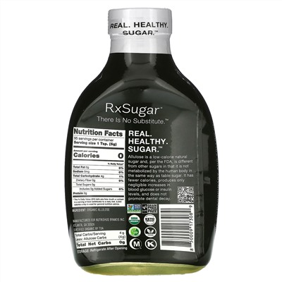 RxSugar, Organic Liquid Sugar, 16 oz (475 g)