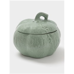 Горшок для запекания Борисовская керамика «Тыква», 2.5 л, зелёный