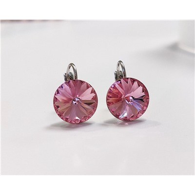 Серьги с кристаллами Swarovski