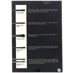 E.L.F., Ultimate Eyes, набор из 5 кистей для макияжа