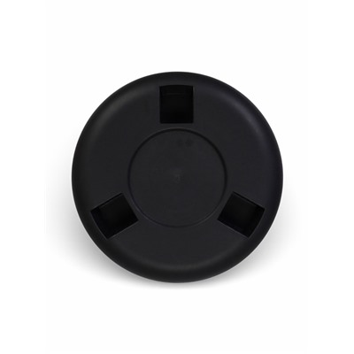 Кашпо для цветов «Флориан», 11 л, d=25 см, h=39.5 см, пластиковое, с автополивом, на ножках, серое