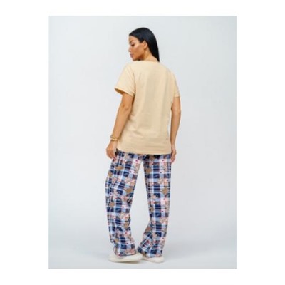 Пижама Фиеста бежевый