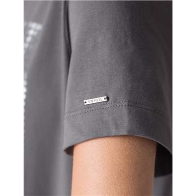 VILATTE Футболка D49.124