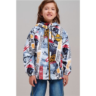 Куртка текстильная с полиуретановым покрытием для мальчиков (ветровка) PLAYTODAY, 1231506