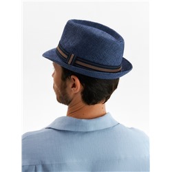 Шляпа мужская MINAKU «Пляж», размер 58, синяя