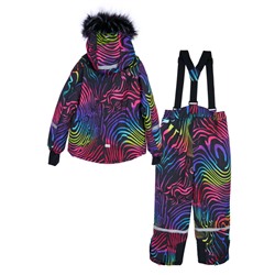 Комплект текстильный с полиуретановым покрытием для девочек: куртка, брюки