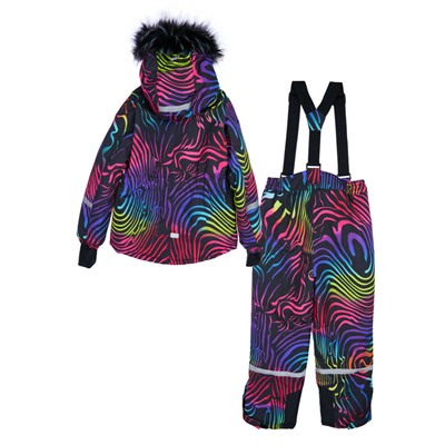 Комплект текстильный с полиуретановым покрытием для девочек: куртка, брюки
