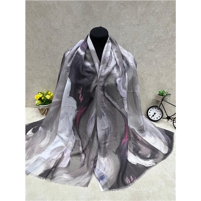 Легкий платок на голову и шею, мультицвет