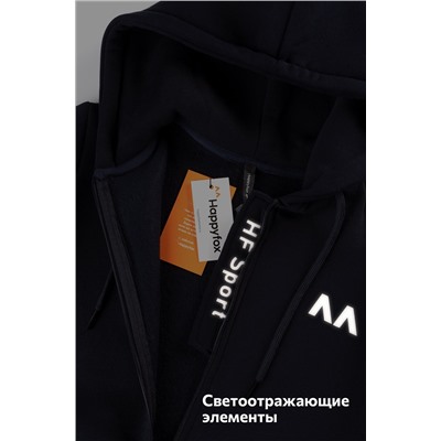 Теплый детский костюм из футера трехнитки с начесом Happyfox