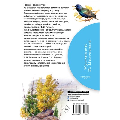 АСТ Пушкин А.С., Есенин С.А., Тютчев Ф.И. "Времена года. Стихи русских поэтов"