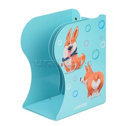 Подставка для учебников и книг "Hey Corgi" 19x14,7x9 см, металлическая, телескопическая