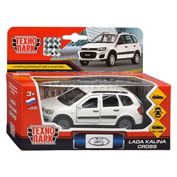 Машина металл LADA Kalina Cross 12 см, (откр. дв, багаж,) инерц., в коробке