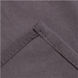 Фартук «Этель. Стиль», бежевый/серый, 75×65 см, 100% хлопок