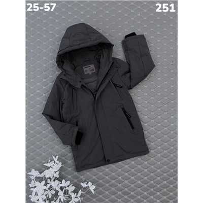 Куртка 251 серый