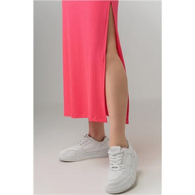 Женское платье в рубчик Happyfox