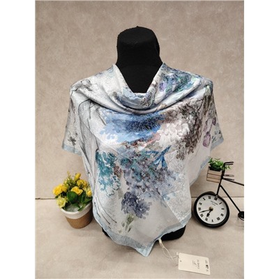 Женский платок из шёлка, мультицвет