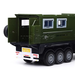 Машина "Фура Блок- контейнер" (свет,звук) в коробке