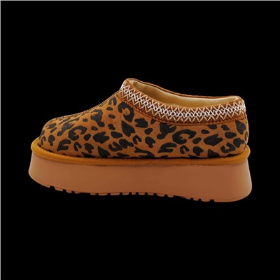 Угги из натуральной кожи R882-4 коричневые