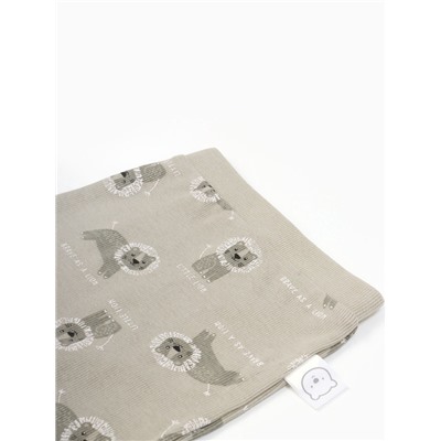 Костюм детский (свитшот, штанишки) «Крошка Я», размер 62-68 см, серый/зеленый