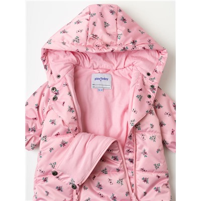 Конверт детский текстильный с полиуретановым покрытием для девочек