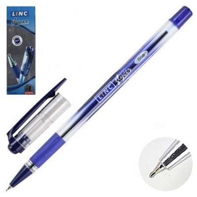 Ручка шариковая LINC "Glycer" синяя 0.7мм 1300RF LINC